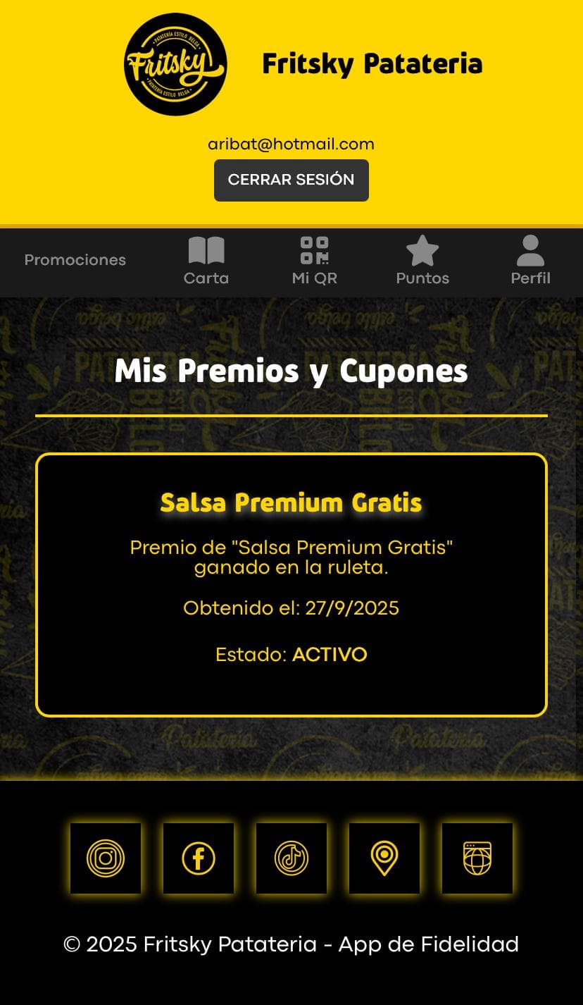 Pantalla 4 de la app Fritsky