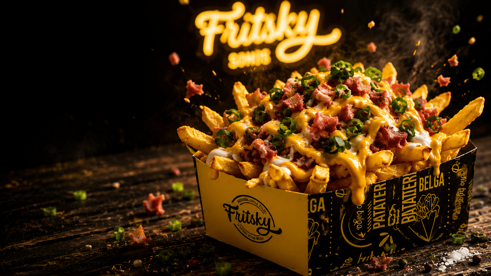 Patatas fritas espectaculares de Fritsky